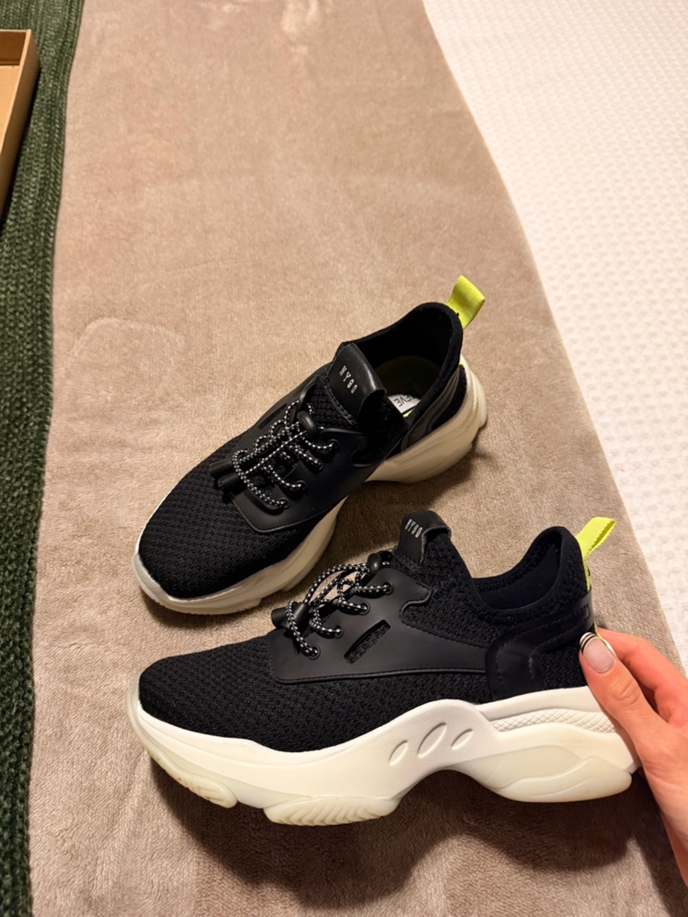 steve madden myles chunky sneaker size 6 excellent condition